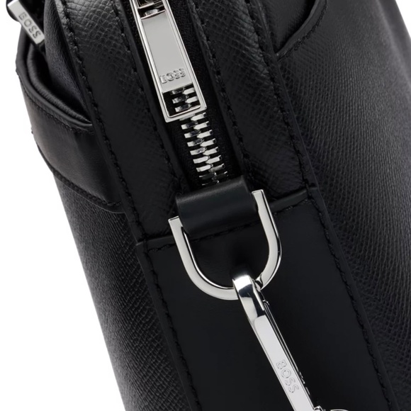 BOSS ZIPPED DOCUMENT CASE IN LEATHER - Picture 6 of 6